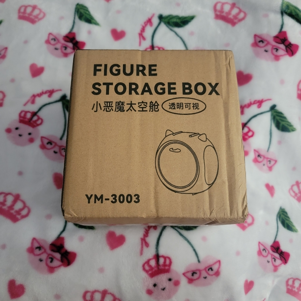 Figure Storage Box - Blue